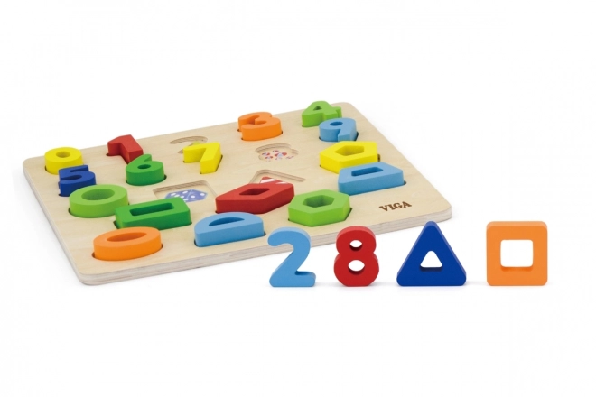 3D Shape and Number Puzzle