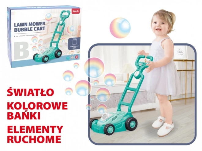 Tosaerba per Bolle di Sapone Blu
