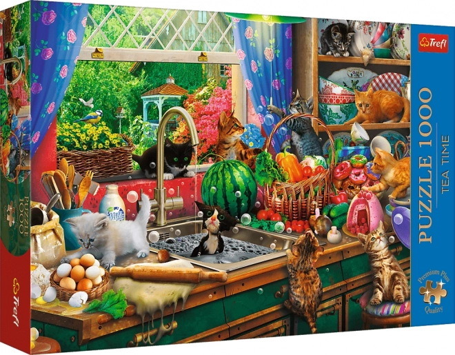 Premium Plus Puzzles Mischievous Kittens