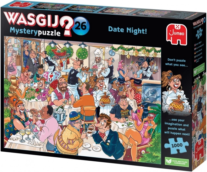 Wasgij Mystery Night Date Puzzle 1000 Pieces