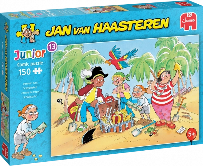 Treasure Hunt Puzzle - 150 Pieces by Jan van Haasteren