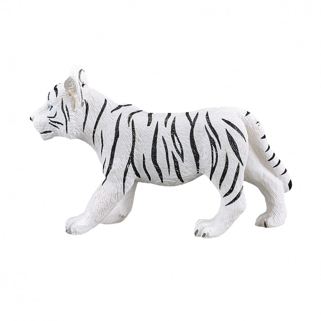 White Bengal Tiger Cub Figurine