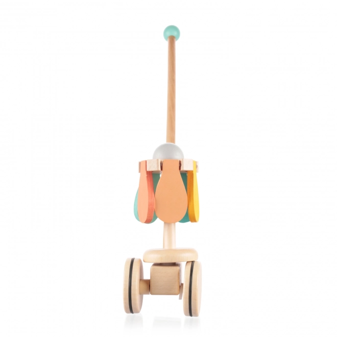 Wooden Push Toy Flower