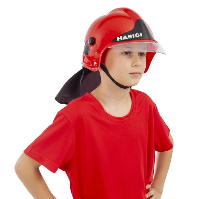 Children's Firefighter Helmet Red