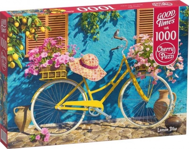 Cherry Pazzi Puzzle Yellow Wheel 1000 Pieces