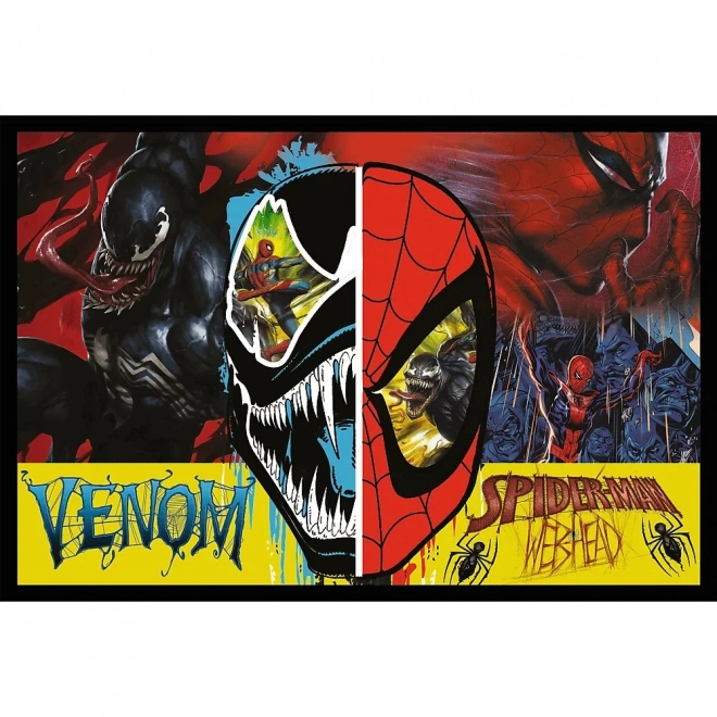 Marvel Day and Night Spiderman Puzzle Set