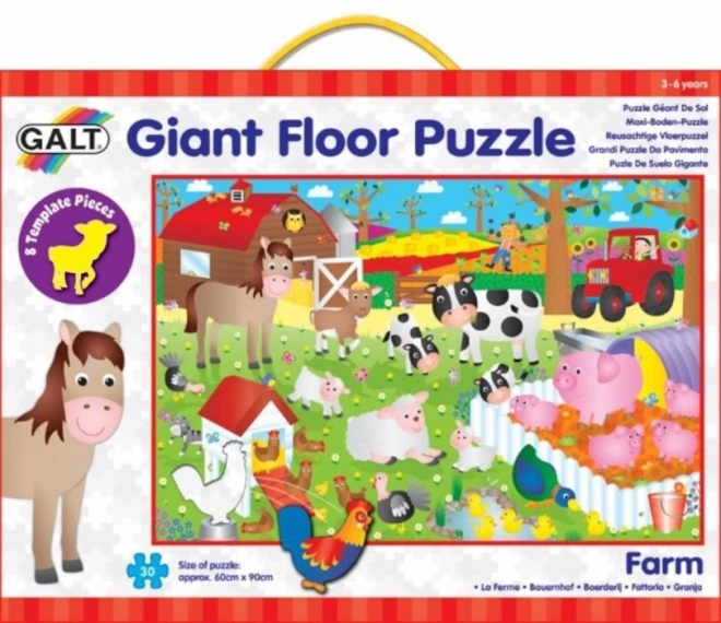 Giant Floor Puzzle Farm 30 Pieces