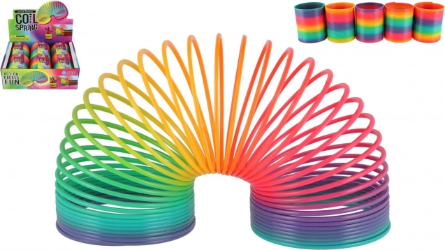 Regenbogen Plastikspirale Spielzeug