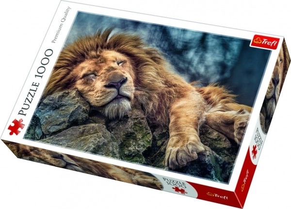 Sleeping Lion 1000 Piece Puzzle