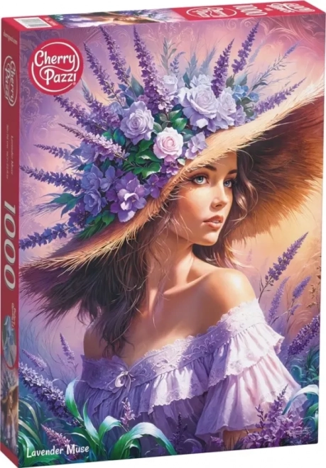 Puzzle CHERRY PAZZI Lavandina muza 1000 dijelova
