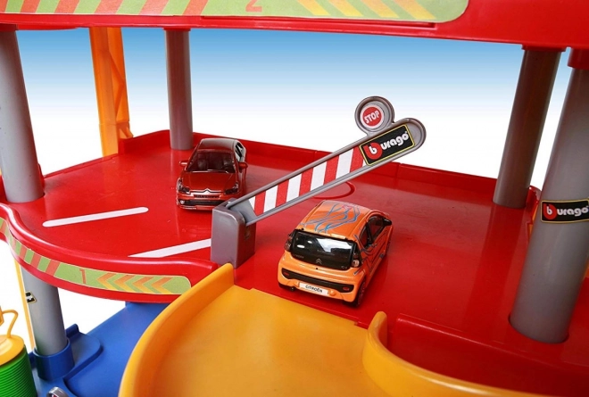 Three Level Parking Garage Playset by Bburago