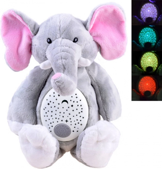 Multifunctional night light and cuddle toy