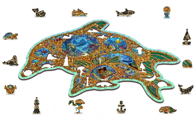 Wooden Puzzle Sea Jewels