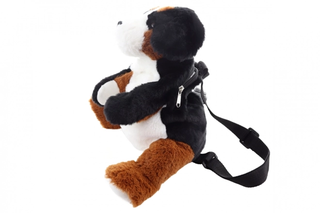 Bernese Mountain Dog Plush Backpack Eco-Friendly