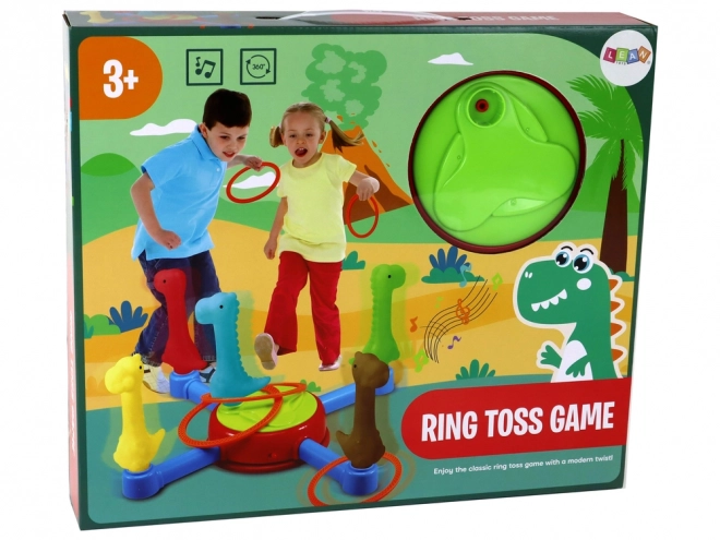 Dinosaur Carousel Ring Toss Game