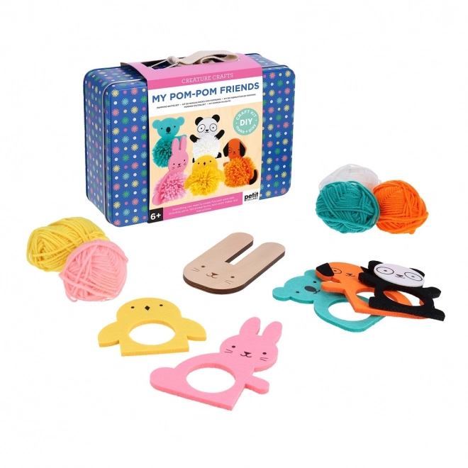 Creative Craft Kit Pom Animal Friends