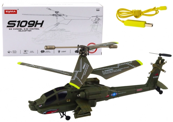 Remote-Controlled Apache Helicopter