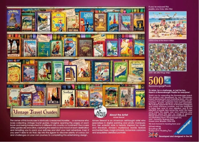 Ravensburger Historical Travel Guides Puzzle 500 Pieces