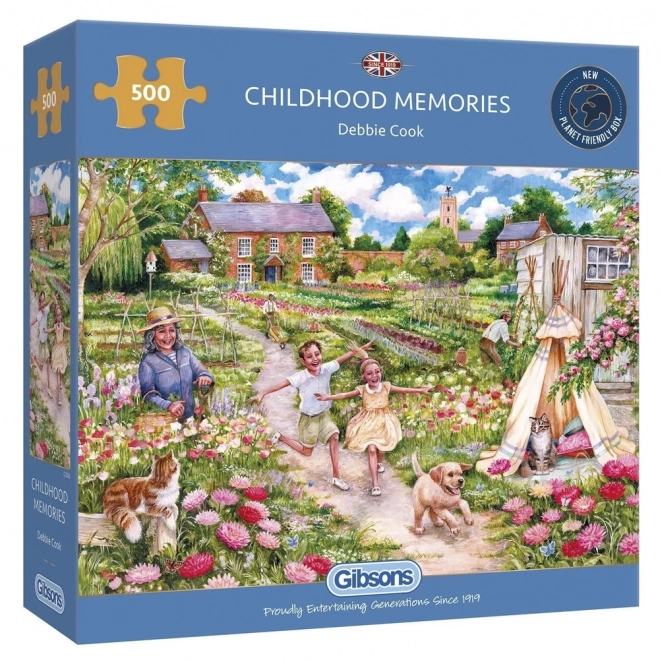 Gibsons Childhood Memories Puzzle 500 Pieces