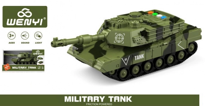 Tank with Effects and Friction Mechanism