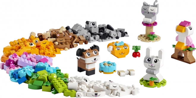 Creative Animals Building Blocks Set