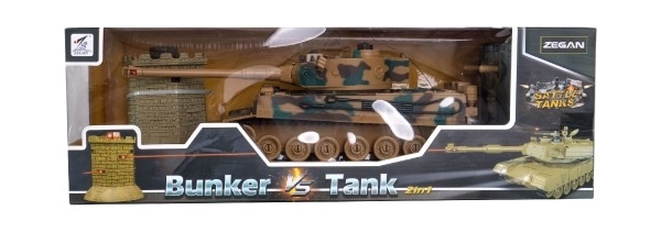 RC Tank with Sound and Lights