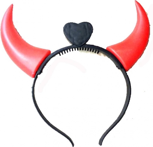 Corna da diavolo rosse