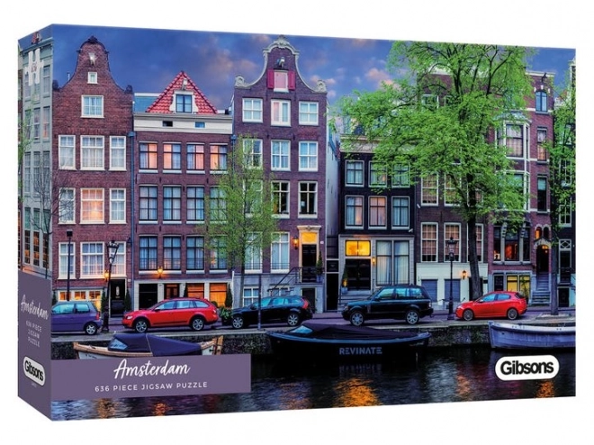 Gibsons Amsterdam Panoramic Puzzle 636 Pieces