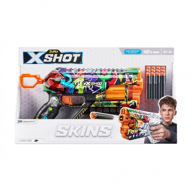 X-shot skins griefer blaster graffiti