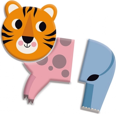 Vilac Wooden Magnets Funny Animals