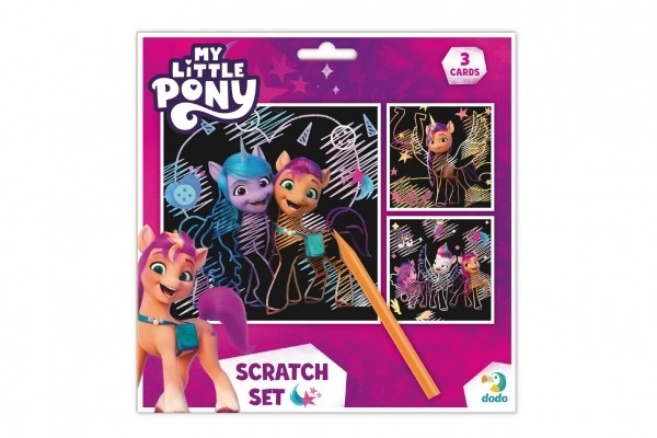 Scratch Art Pictures My Little Pony Set