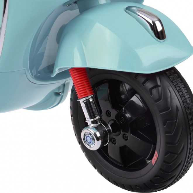 Elektromos Vespa GTS Super robogó gyerekeknek – Zöld
