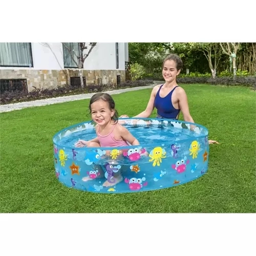 Inflatable Children's Garden Pool with Sea Animals