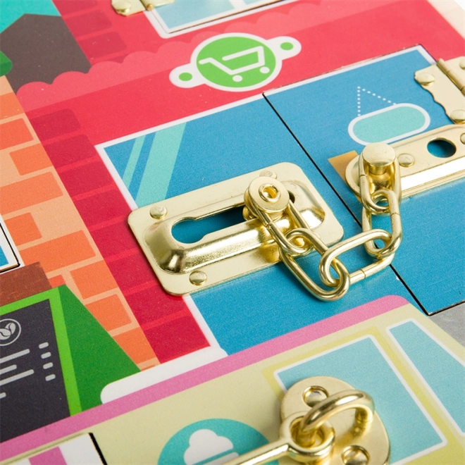 Durable wood and metal for safe play