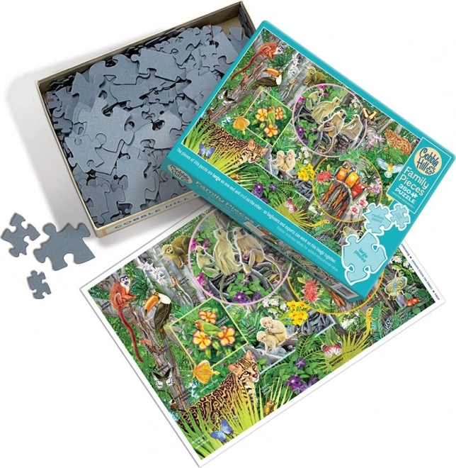 Cobble Hill Family Puzzle Jungle Magic 350 Pieces