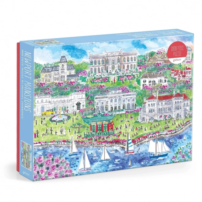 Galison Puzzle Michael Storrings Mansions of Newport 1000 Pieces