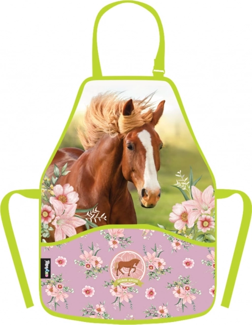 Art Apron Horse Design