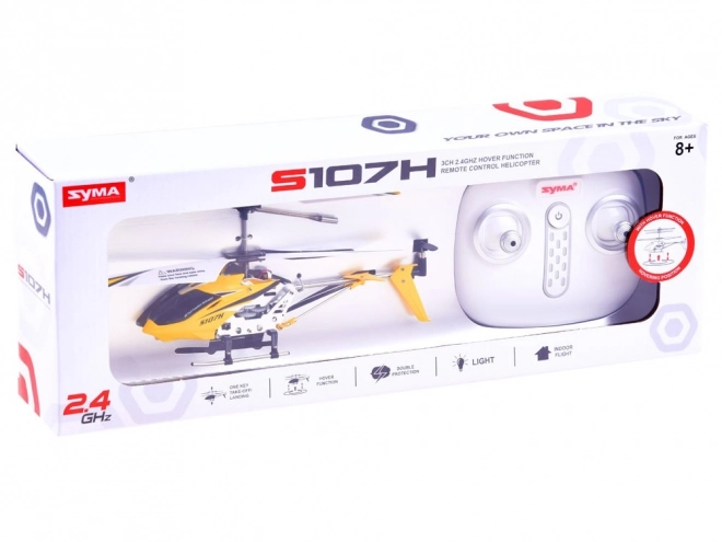 Syma S107H Remote Controlled Helicopter – Yellow