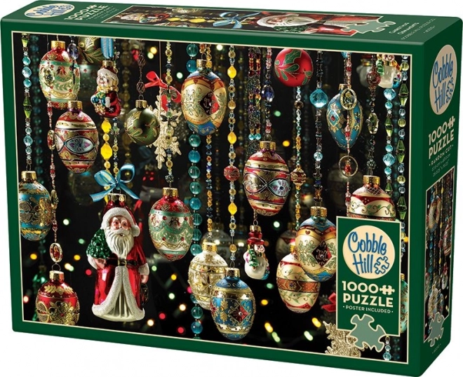 Puzzle decorazioni natalizie 1000 pezzi