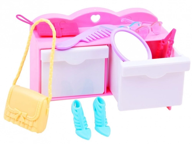 Anlily Doll Wardrobe Playset