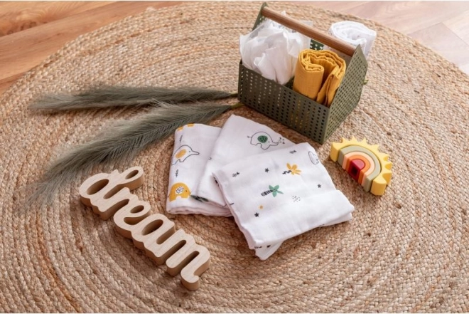 Bubaba Soft Baby Swaddle Blankets