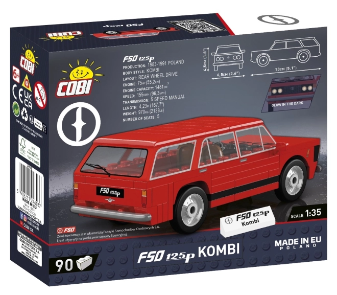 Cobi FSO 125p Kombi Building Blocks Set