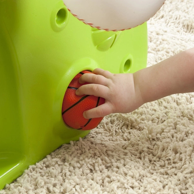 STEP2 Spielzentrum für Kinder mit Rutsche, Basketball und Baseball