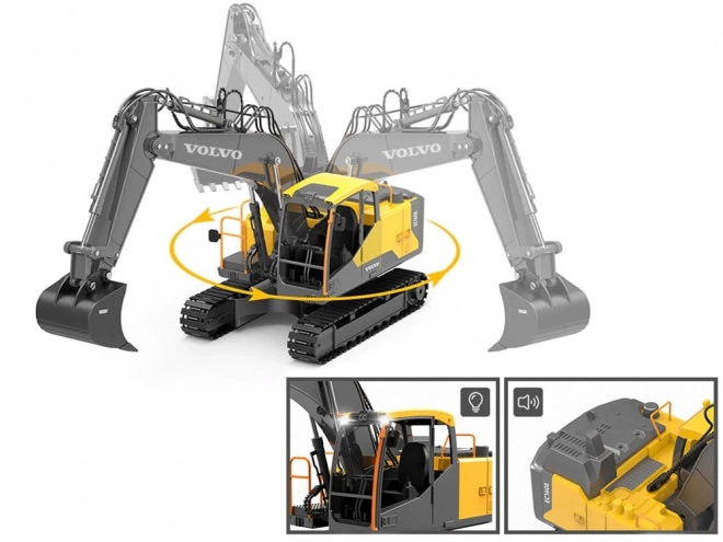 Large Remote Controlled Construction Excavator EE