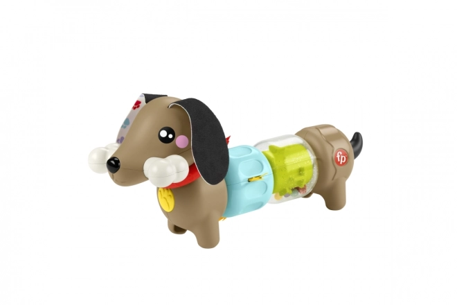 Fisher-Price Rattling and Clacking Dachshund Toy