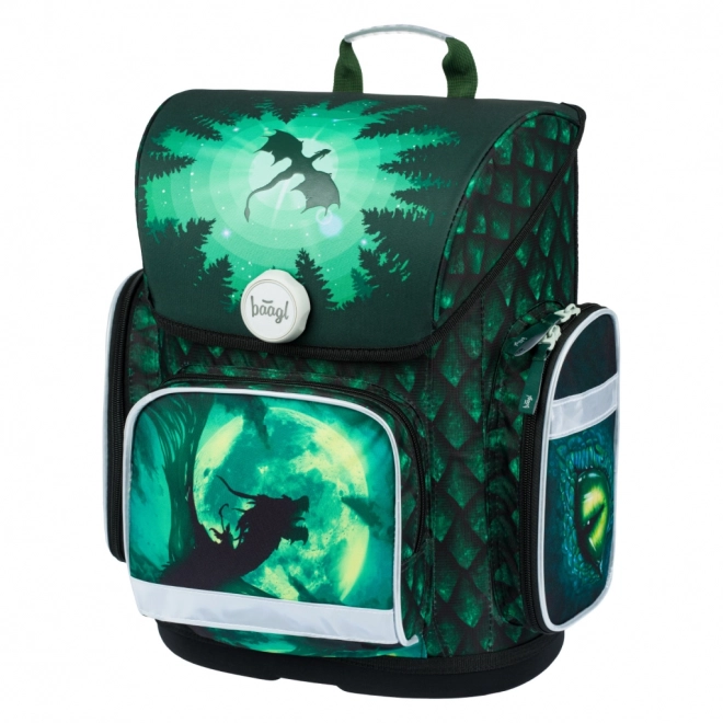 Baagl School Backpack Ergo Dragon