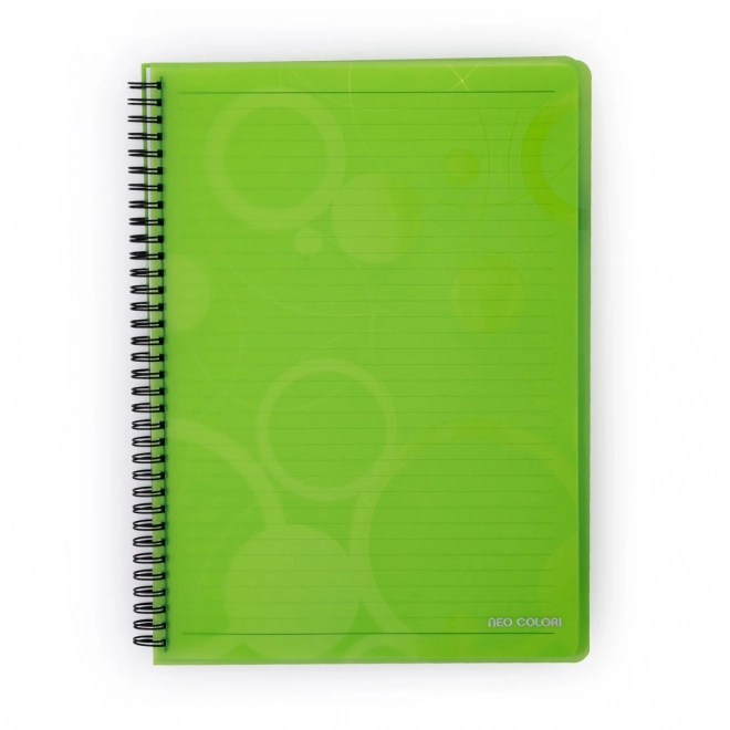 Neo Colori Green Twin Wire Notebook A4