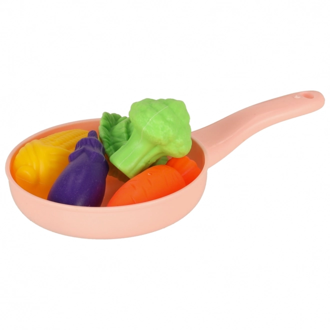 Kitchen Sink Play Set with Fruits and Vegetables