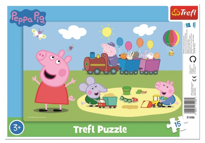 Trefl Peppa Pig Joyful Train Puzzle