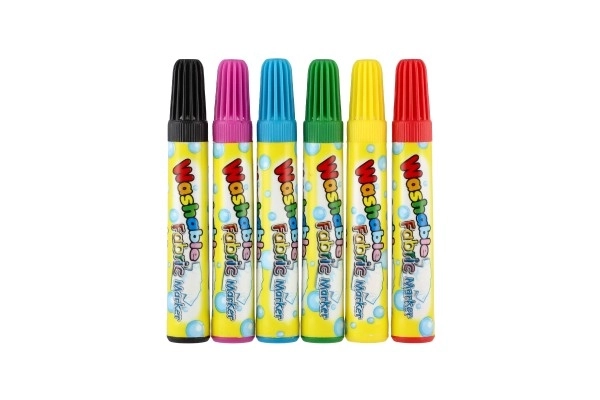 Washable Fabric Markers Set of 6